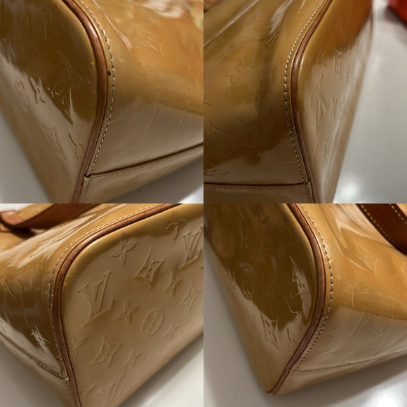Louis Vuitton Vintage Yellow Vernis Houston Bag - Picture 7 of 16